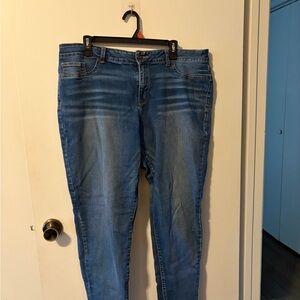 Maurices Blue Skinny Jeans